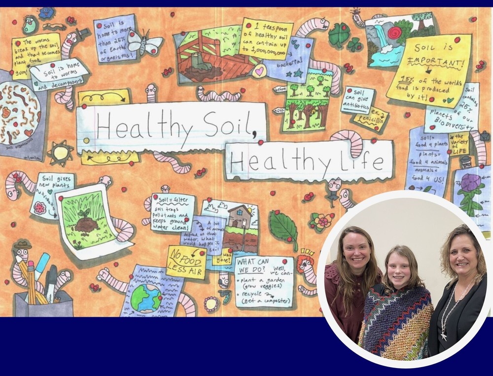 Healthy Soil, Healthy Life Poster