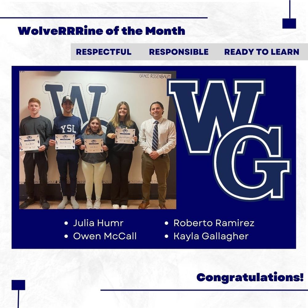 WolveRRRines of the Month