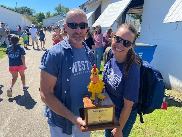 Chicken Contest Trophy
