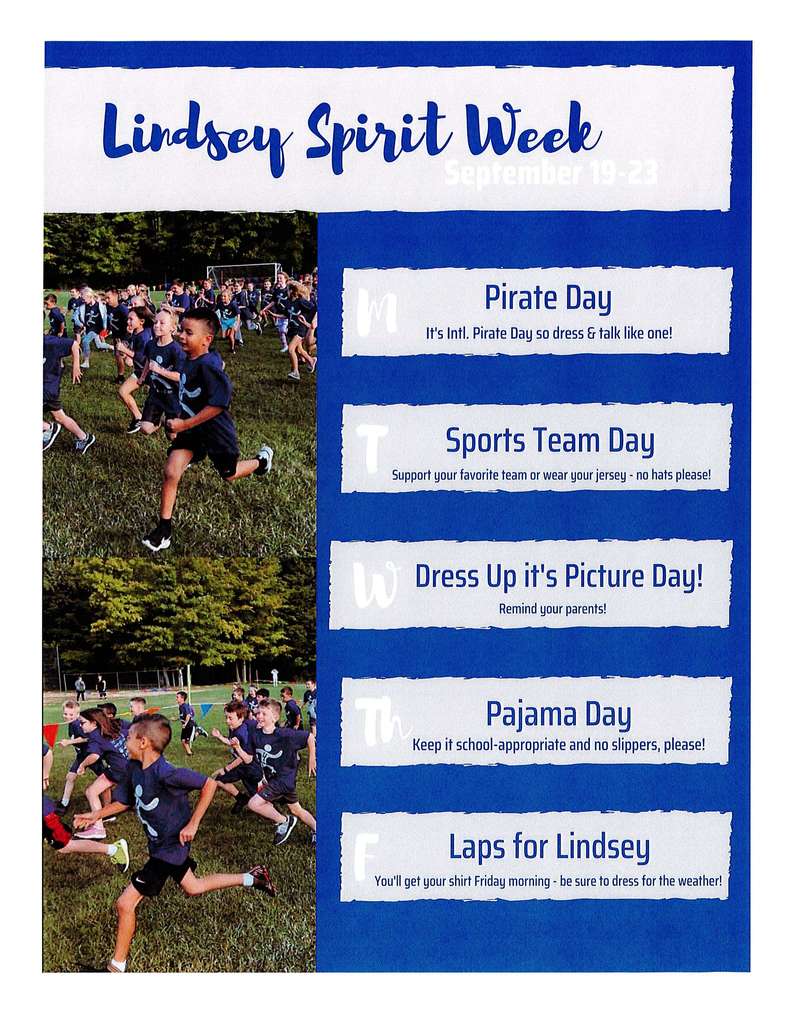 Lindsey Spirit Week